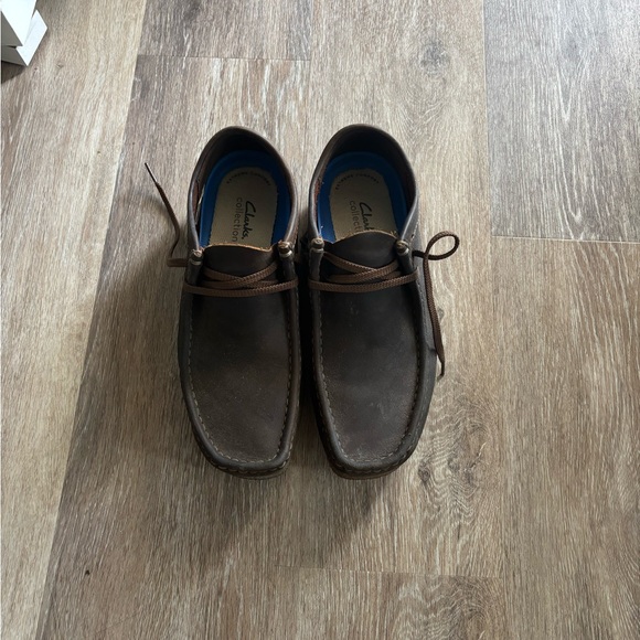 Clarks Men's Dark Brown Loafers - Picture 1 of 4